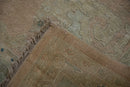 9x11.5 Vintage Distressed Oushak Carpet