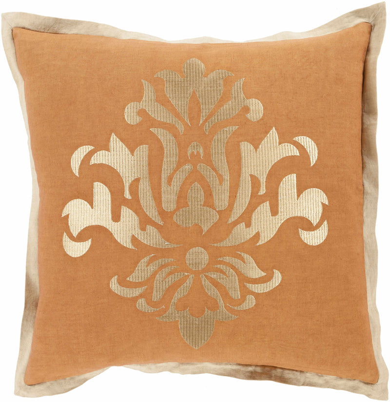 Melle Burnt Orange Pillow Cover