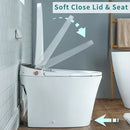 Alora Premium Smart Tankless Bidet Toilet W/ Adjustable Heated Seat, Water & Air Dryer (96174253)