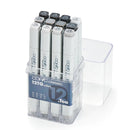 COPIC Original Marker 12pc Toner Gray (NEW 2022) by MarkerPOP