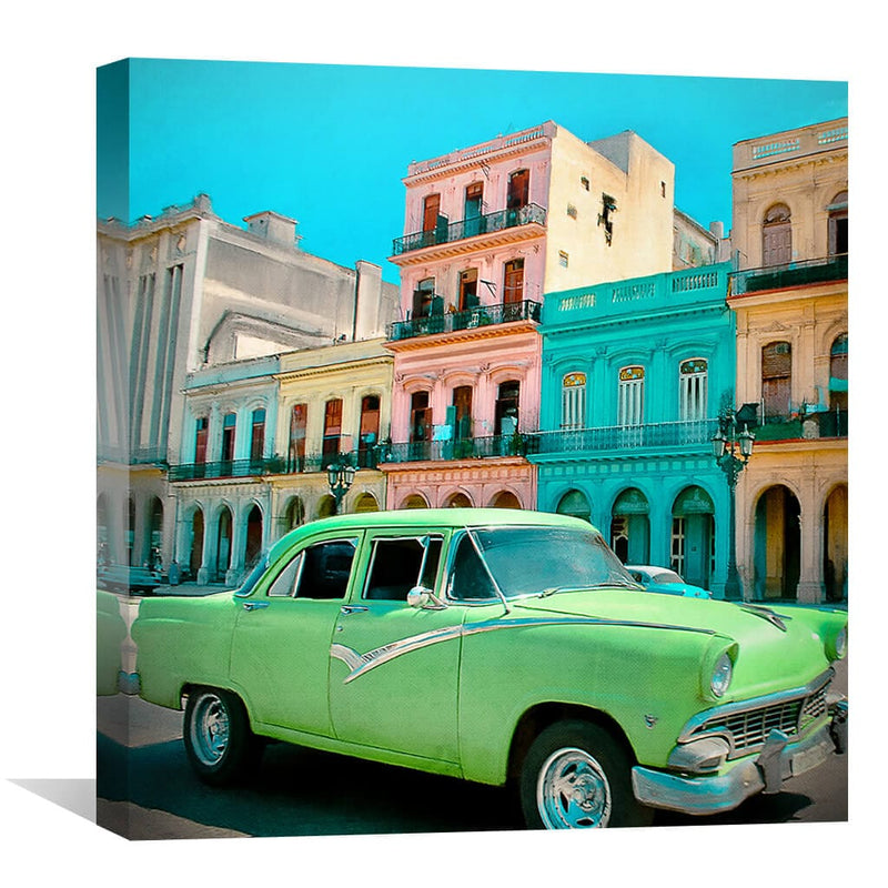 Cuba Drives Canvas