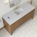 James Martin Hudson 60" Single Bathroom Vanity, Honey Oak