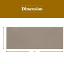 16' x 8' 2Pcs Universal Replacement Canopy for Pergola Structure Sun Awning-Brown by LJGDeals