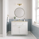 James Martin Chicago 36" Single Bathroom Vanity, Glossy White
