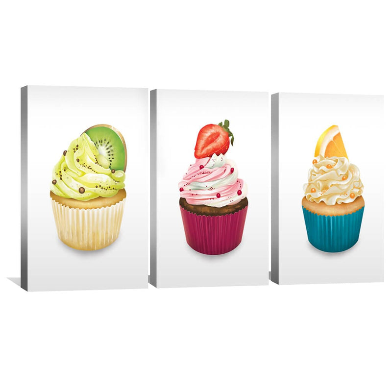 Cupcake Delicacies Canvas