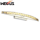 GobekUsa 15W LED Crystal Bathroom Wall Sconce Light for Mirror and Makeup