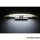 GobekUsa 15W LED Crystal Bathroom Wall Sconce Light for Mirror and Makeup