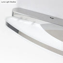 GobekUsa Curved LED Vanity Sconce with Stainless Steel Finish for Bathrooms