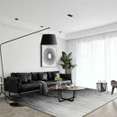 GobekUsa Black LED Floor Lamp for Living Room Bedroom Decor Lighting