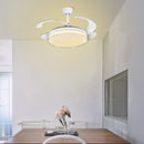 GobekUsa LED Ceiling Fans with Remote Control for Indoor Lighting