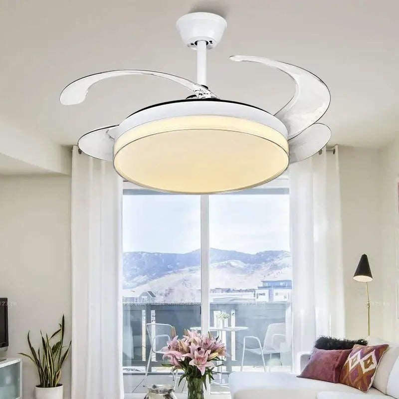 GobekUsa LED Ceiling Fans with Remote Control for Indoor Lighting, photo 2 of 6