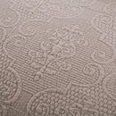 DaDa Bedding Set of 2-Pieces Sandy Beige Taupe Square Cushion Throw Pillow Covers, 18" x 18" (JHW-585)