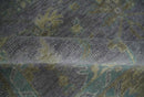 Custom Made Antique look Plum and Brown Hand Knotted Traditional Oushak Wool Area Rug