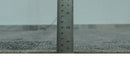 Charcoal Taupe Gray Wool Area Rug - Hand Knotted Antique Design