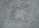 Custom Made Beige And Blue Traditional Turkish Design Hand knotted Wool Rug by The Rug Decor