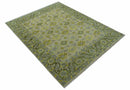 Custom Made Beige And Gray Traditional Hand Knotted wool area rug by The Rug Decor