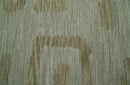 Custom Made brown And Ivory Modern Abstract Pattern Hand Tufted Wool Area Rug