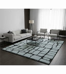 Ivory and Dark Brown Hand Knotted Wool Area Rug Contemporary by The Rug Decor