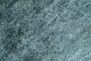 Steel Blue Hand Knotted Wool Rug Contemporary Minimalist Solid by The Rug Decor