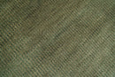 Custom Made Hand Knotted Blue and Brown Stripes Design Contemporary Area Rug