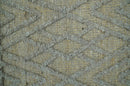 Contemporary Gray Hand-Knotted Wool Area Rug - Custom Design by The Rug Decor
