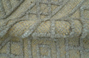 Contemporary Gray Hand-Knotted Wool Area Rug - Custom Design by The Rug Decor