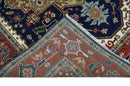 Custom Made Hand-Knotted Wool Area Rug Olive Blue Ivory Rust Traditional Multi-Size