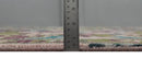 Hand Knotted Wool Area Rug - Transitional Jewel Tone Green Pink Purple