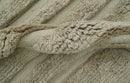 Hand-Knotted Premium Wool Area Rug Beige and Gray Contemporary by The Rug Decor