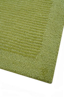 Green Hand Tufted Premium Wool Area Rug - Modern Minimalist by The Rug Decor