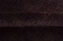 Custom Made Modern Solid Maroon And Gray Hand Knotted Wool And Art Silk Rug by The Rug Decor