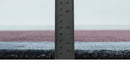 Custom Made Modern Solid Maroon And Gray Hand Knotted Wool And Art Silk Rug by The Rug Decor