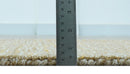 Custom Made Modern Style Hand Tufted Mustard and Brown Wool Rug
