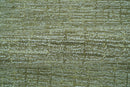 Custom Made Olive and Beige Modern Style Hand Tufted Wool Rug
