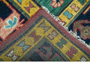 Custom Made Red And Green Traditional Heriz Design Hand Knotted Wool Rug by The Rug Decor