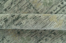 Custom Made Rug Modern Transitional Design Beige And Green Hand Knotted wool by The Rug Decor