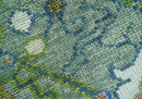Custom Made Runner The Plants and Roots Green Hand Knotted Wool Rug by The Rug Decor