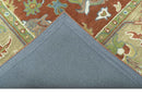 Rust and Beige Traditional Oushak Hand Tufted Wool Area Rug 8x10 by The Rug Decor