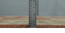 Hand Knotted Traditional Wool Oushak Area Rug - Rust Ivory Beige