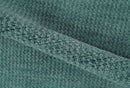 Custom Made shades of Sea Blue Contemporary Hand Knotted Wool area Rug