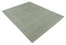 Silver Traditional Hand Knotted Wool Area Rug - Bespoke Elegance by The Rug Decor