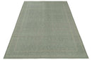 Silver Traditional Hand Knotted Wool Area Rug - Bespoke Elegance by The Rug Decor