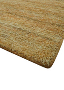 Camel Hand Knotted Wool Area Rug - Made to Order Solid Design by The Rug Decor