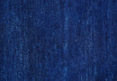 Custom Made Solid Modern Blue Hand Tufted thick Wool Area Rug by The Rug Decor