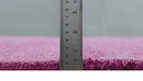 Custom made Solid Plane Purple Woolen Hand Tufted Multi Size wool area Rug