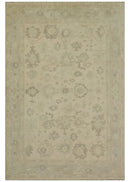 Custom Made Traditional Camel and Silver Antique Style Oushak Hand knotted Wool Area Rug by The Rug Decor