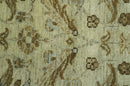 Custom Made Traditional Design Beige And Brown Hand Knotted wool area rug by The Rug Decor