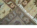Custom Made Traditional Design Brown And Beige Hand Knotted wool area rug by The Rug Decor