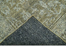 Custom Made Traditional Design Olive Hand Knotted Wool Area Rug by The Rug Decor