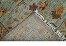 Custom Made Traditional Heriz Brown, Beige and Rust Hand Knotted wool area rug by The Rug Decor